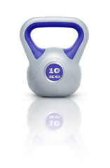 Kettlebell / Kugelhantel 10 kg mit Spiegelung