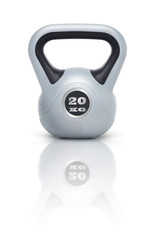 Kettlebell / Kugelhantel 20 kg mit Spiegelung