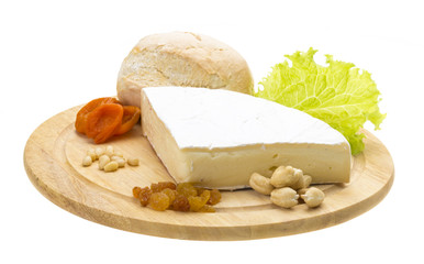 piece of Brie cheese