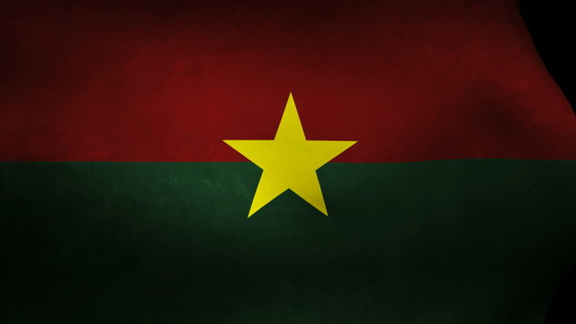 Burkina Faso flag.