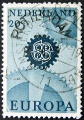 Dutch post stamp