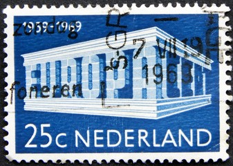 Dutch post stamp