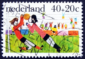 Dutch post stamp  Children