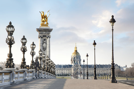 Paris Fance Pont Alexandre III
