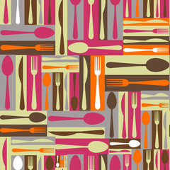 Kitchen seamless pattern - 51347329