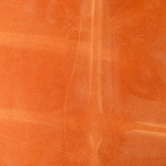 Orange leather background