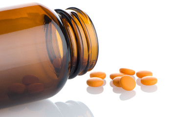 Pills from bottle