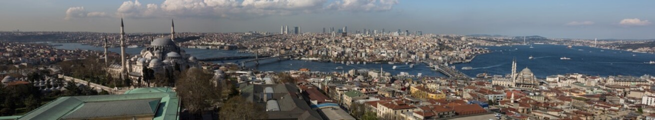 Obraz premium Istanbul city ​​view panorama