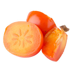 Ripe persimmons