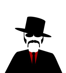 mafia man with hat
