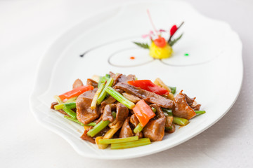 fried pork slices