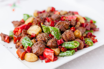 Minced pork