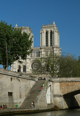 Fototapeta na wymiar Notre-dame de Paris