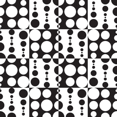 Monochrome Geometric Background