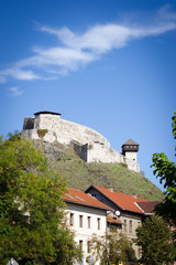 Fototapeta na wymiar Castle in Doboj, Bosnia