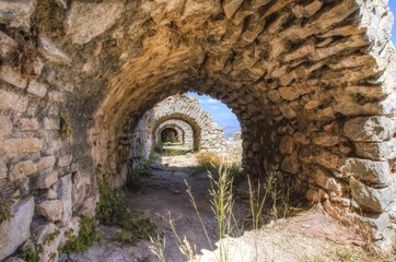 Fototapeta premium Palamidi castle in Nafplio, Greece