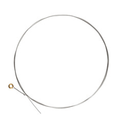 second guitar string on a white background
