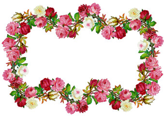 cornice floreale vintage © dabobabo