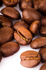 coffe beans isolated