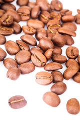 coffe beans isolated