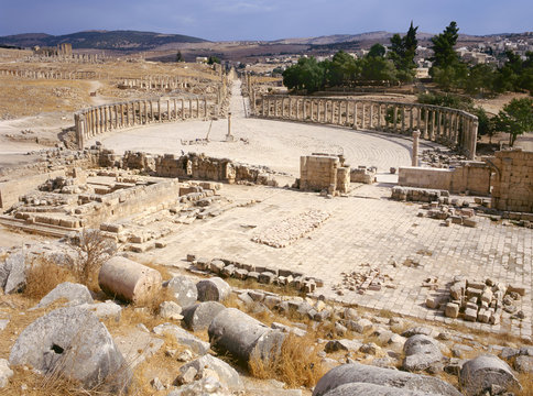 Oval forum of Jerash