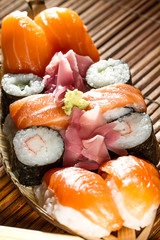 Yummy Fresh Sushi rolls