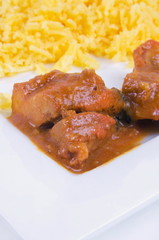 curry and rice