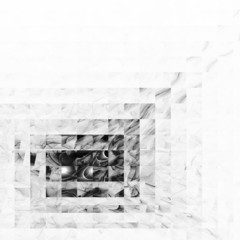 Black and white illustration of abstract background. Beautiful c