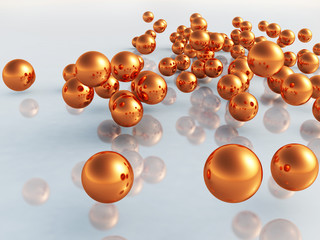 Copper balls