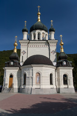 Fototapeta na wymiar Foros Church in Crimea, Ukraine