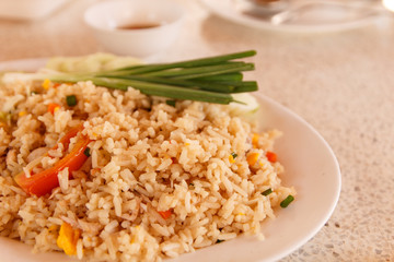 Prawns fried rice