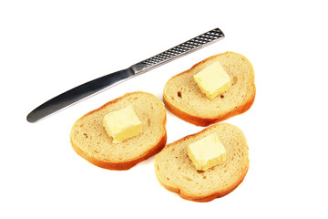 sandwich with butter.