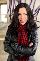 Fototapeta premium Happy Woman Smiling