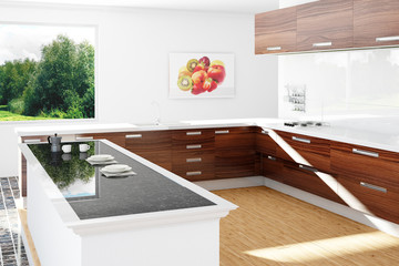 Kitchen in the sun
