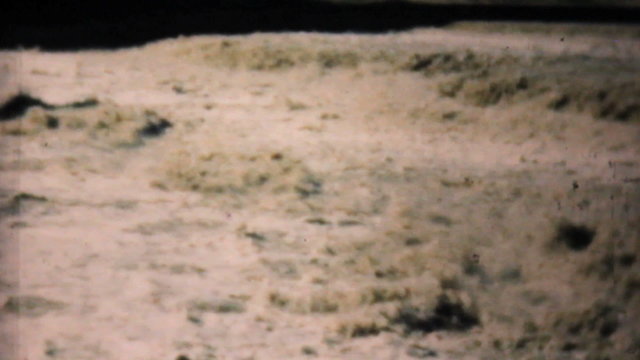 Muddy Flooded River In Dallas Texas-1948 Vintage 8mm