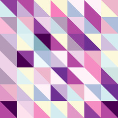 Interesting texture of colored triangles