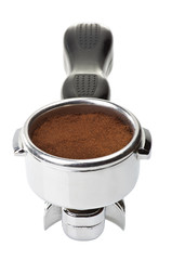 An espresso machine group head  for italian coffee