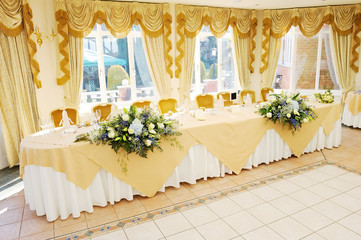 Top Table at wedding reception