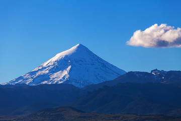 Vulcan Lanin, Patagonia, Argentina