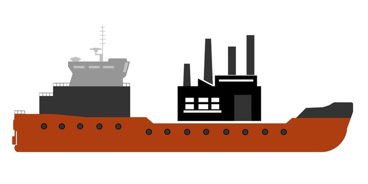 Livraison d'usine par bateau cargo