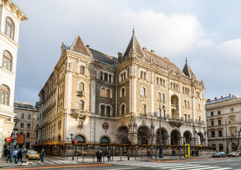 Fototapeta na wymiar Były Ballet Institute (Dreschler Palace) - Budapeszt, Węgry