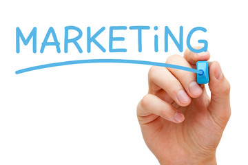 Marketing Blue Marker