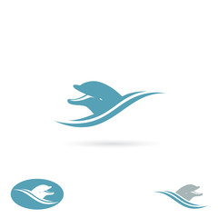 Obraz premium Dolphin sign