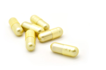 closeup of pills