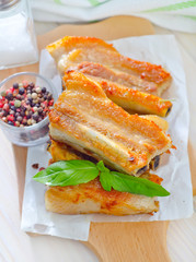 baked meat
