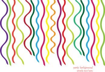 abstract party background with color confetti