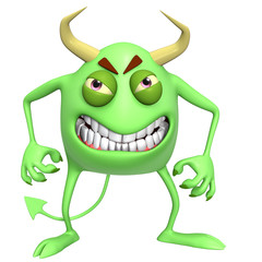 3d cartoon devil