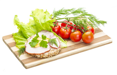 Sandwich with ham
