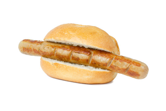 Bratwurst im Br&ouml;tchen