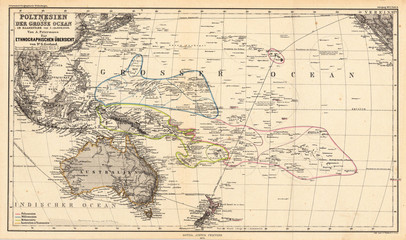 Pacific old map